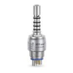 Acoplamiento Quick con luz LED y reg. de spray tipo Sirona Click&Go