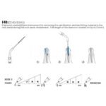 Punta ultrasonidos Woodpecker E4D compatible EMS, Endo, DIAMANTADA - Imagen 2