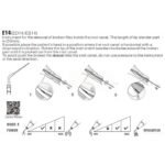 Końcówka ultradźwiękowa Woodpecker ED14 kompatybilna z Satelec, Endo - obrazek 2