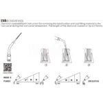 Punta ecografica Woodpecker ED5D compatibile con Satelec, Endo, DIAMOND - immagine 2