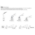 Końcówka ultradźwiękowa Woodpecker P4D kompatybilna z EMS, Perio, DIAMOND - obrazek 2