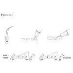 Punta ultrasonidos Woodpecker PD1 compatible Satelec, Perio - Imagen 3