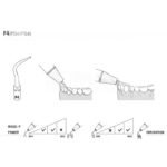 Końcówka ultradźwiękowa Woodpecker PD4 kompatybilna z Satelec, Perio - obrazek 2