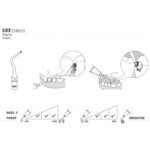 Końcówka ultradźwiękowa Woodpecker SBD2 kompatybilna z Satelec, Cavities, DIAMOND - obrazek 2