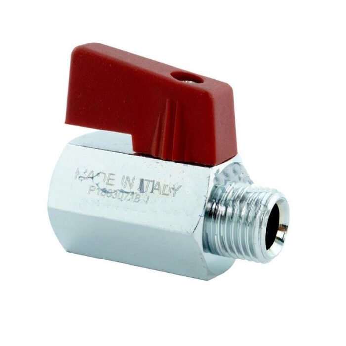 Robinet d'arrêt 1/4″ mâle/femelle – Image 1