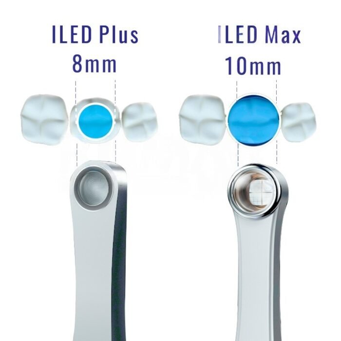 punta-iled-max-28-180max-28-185max-marca Lampa utwardzająca DTE iled MAX. Kolor fioletowy. - obrazek 4