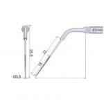 Końcówka ultradźwiękowa Woodpecker E14D kompatybilna z EMS, DIAMOND Endo - obrazek 3