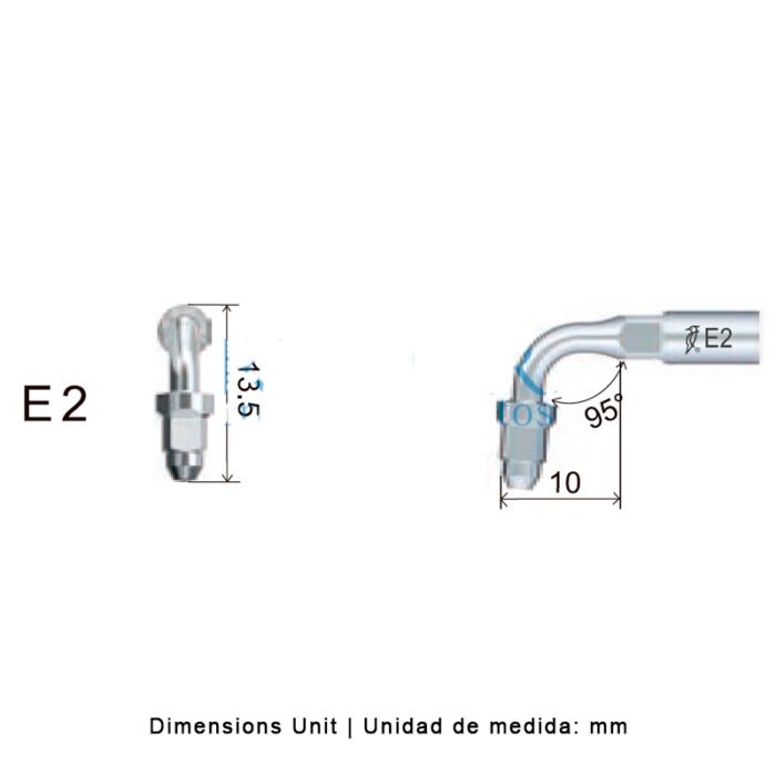 punta-woodpecker-dte-ems-28-e2-marca-2 Punta Endochuck ultrasonidos Woodpecker E2 compatible EMS, Endo - Imagen 3