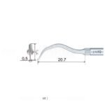 Woodpecker G10 EMS compatible ultrasonic tip, Prophylaxis - Image 2