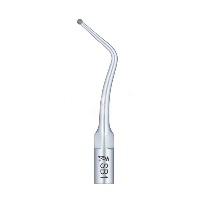 Punta ultrasonidos Woodpecker SB1 compatible EMS, Cavidades, DIAMANTADA - Imagen 1