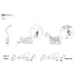 Kompatybilna z końcówką ultradźwiękową Woodpecker SB2 EMS, Ubytki, DIAMENT - obrazek 3