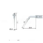 Punta ultrasonidos Woodpecker ED15 compatible Satelec, Endo - Imagen 3