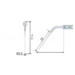 Końcówka ultradźwiękowa Woodpecker ED4 kompatybilna z Satelec, Endo - obrazek 2