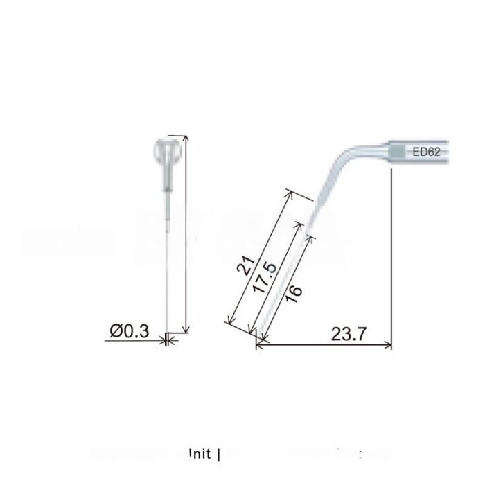 punta-woodpecker-dte-satelec-28-ed62-marca-2 Ponteira de ultrassons Woodpecker ED62 compatível com Satelec, Endo - Image 2