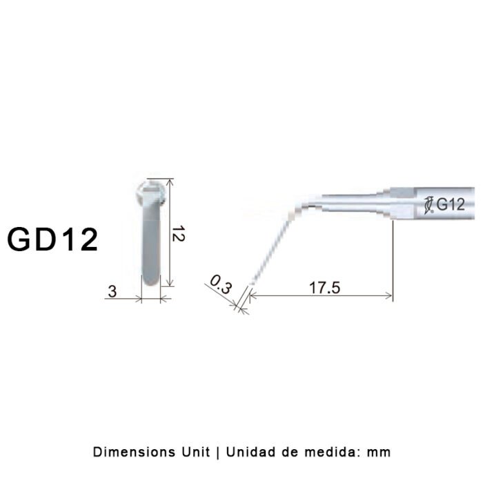 punta-woodpecker-dte-satelec-28-gd12-marca-2 Punta ultrasonidos Woodpecker GD12 compatible Satelec, Profi - Imagen 3