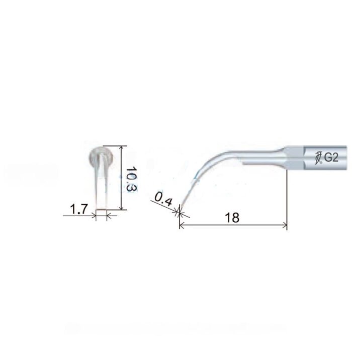 Woodpecker GD2 Ultraschallspitze kompatibel mit Satelec, Profi – Bild 2