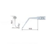 Punta ultrasonidos Woodpecker DTE PD2L Rosca tipo S, Perio (lado izquierdo) - Imagen 2