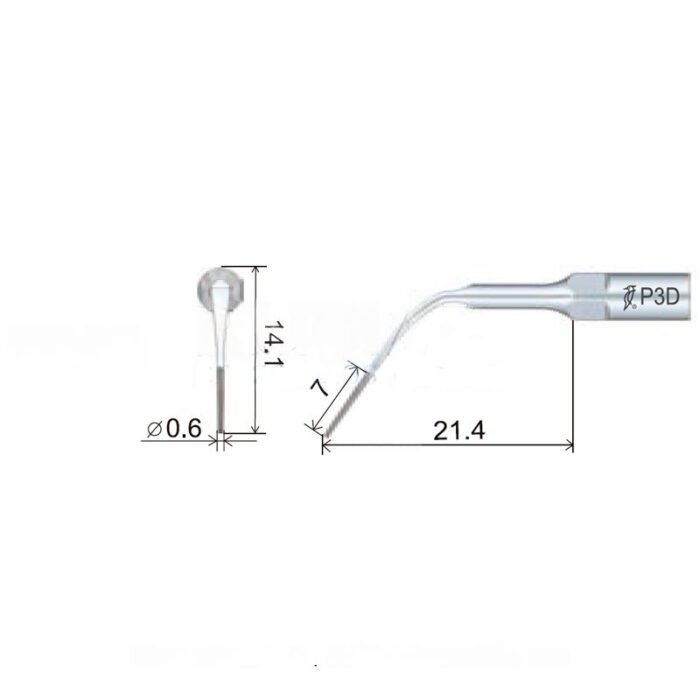 punta-woodpecker-dte-satelec-28-pd3d-marca-2 Punta ultrasonidos Woodpecker PD3D compatible Satelec, Perio, DIAMANTADA - Imagen 3