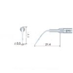 Woodpecker PD3T Ultraschallspitze kompatibel mit Satelec, Perio, TITANIUM – Bild 3