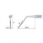 Punta ultrasonidos Woodpecker ES3D compatible SIRONA, Endo (DIAMANTADA) - Imagen 2