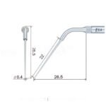 Woodpecker ES4 ultrasonic tip compatible with SIRONA, Endo - Image 3