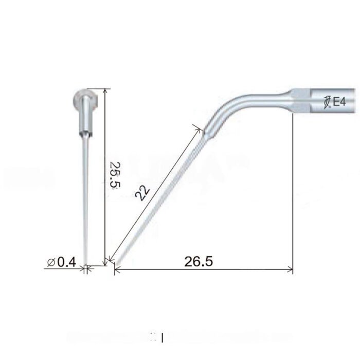 Woodpecker ES4 ultrasonic tip compatible with SIRONA, Endo - Image 3