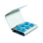 Soporte 6 puntas acero inoxidable con cubierta