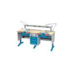 Mesa de Laboratório Doble puesto JT-56(B) 1,8 mt - con aspiración