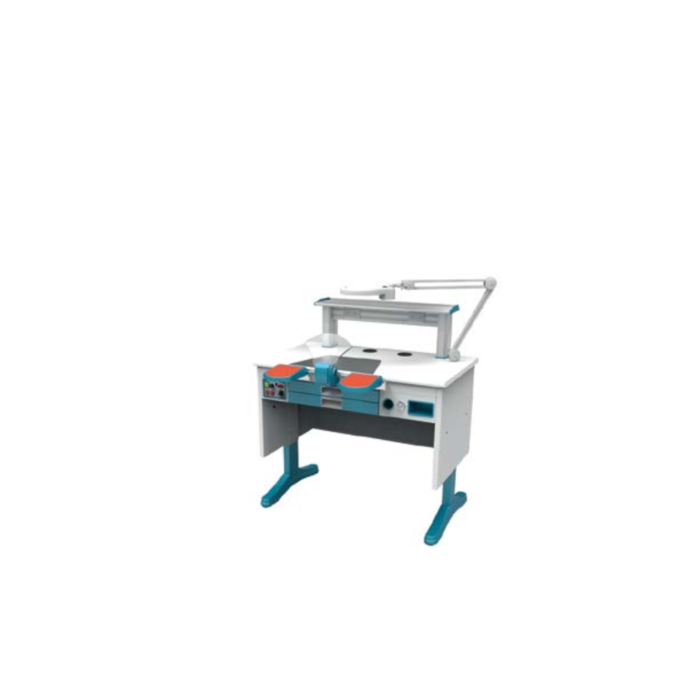 Einsitziger Labortisch JT-52(B), 1 m – mit Aspiration – Bild 1