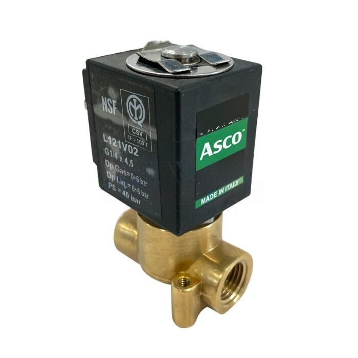 V121V02 AC /CA Magnetventil Sirai / Emerson / ASCO Einlass – Bild 1