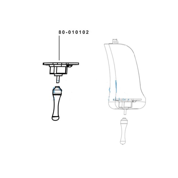 FARO ALYA Lampen-Komplettschalter (Ref. FARO SP310102) – Bild 1