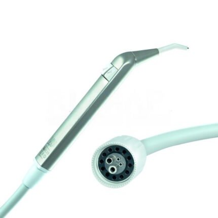 Luzzani Minilight Angled 3F Stahlspritze, CEFLA-Anschluss, 120 cm, grau