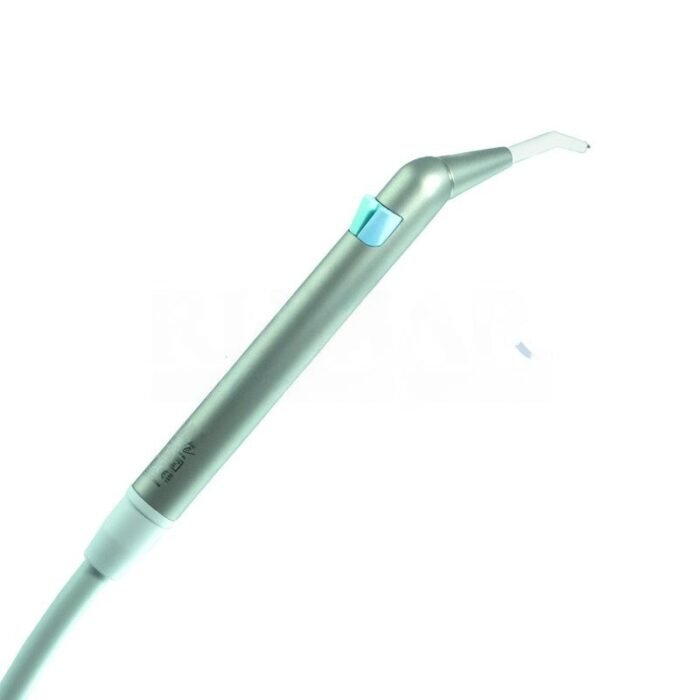 Seringue en acier 3F coudée Luzzani Minimate, 170 cm, grise – Image 1