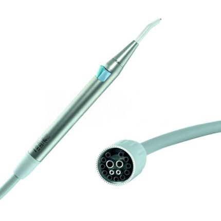 Luzzani Minimate Straight 3F Stahlspritze, CEFLA-Anschluss, 120 cm, grau