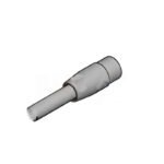 Tuyau de seringue complet Luzzani Minibright, 170 cm, gris