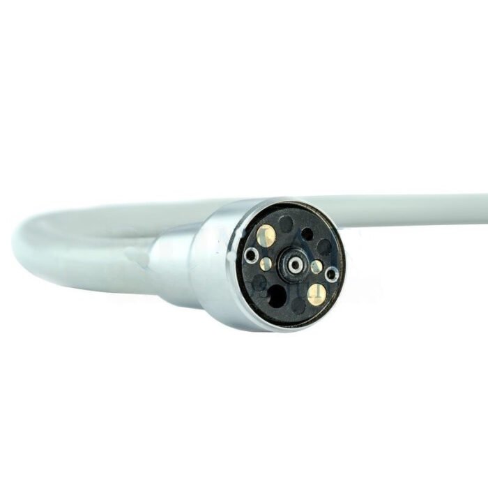 TKD-Mikromotorschlauch für Bien Air MC2 Isolite und LED, ISO300 mit Licht, offenes Ende, 160 cm, hellgrau – Bild 1