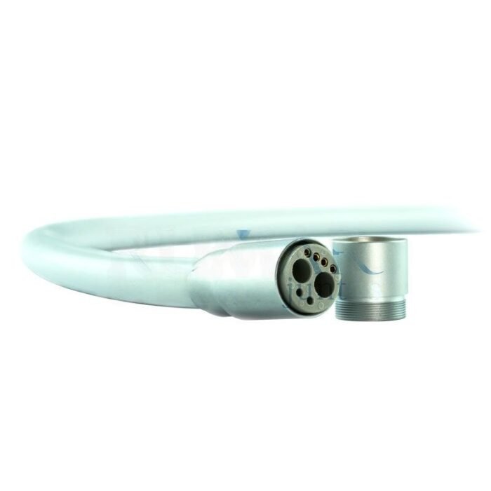 TKD-Mikromotorschlauch für Bien Air MC3, LK und LED + Turbine mit und ohne Licht, offenes Ende, Mehrzweck, 160 cm, hellgrau – Bild 1