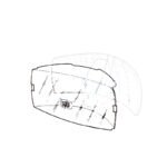 Plexiglas protección frontal lámparas FARO FORMA 90 (Ref. FARO 408013)