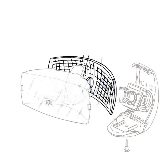 Paraboliczne lampy reflektorowe FARO FORMA 2000/90 (Ref. FARO 305255) - obrazek 1