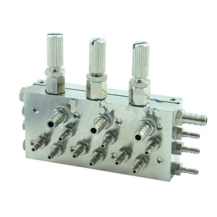 3-Instrumenten-Blockventil, Standard – Bild 1