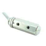 Wahl-Patronenventil mit grauem Hebel, 3-Wege, Schnellverschluss