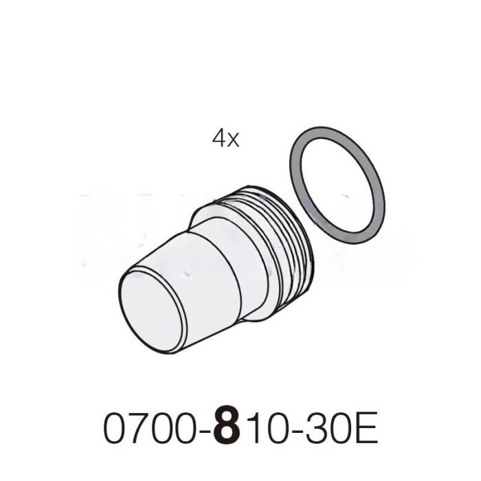 DürrConnect żeński do 30 mm (G), 3 sztuki - obrazek 1