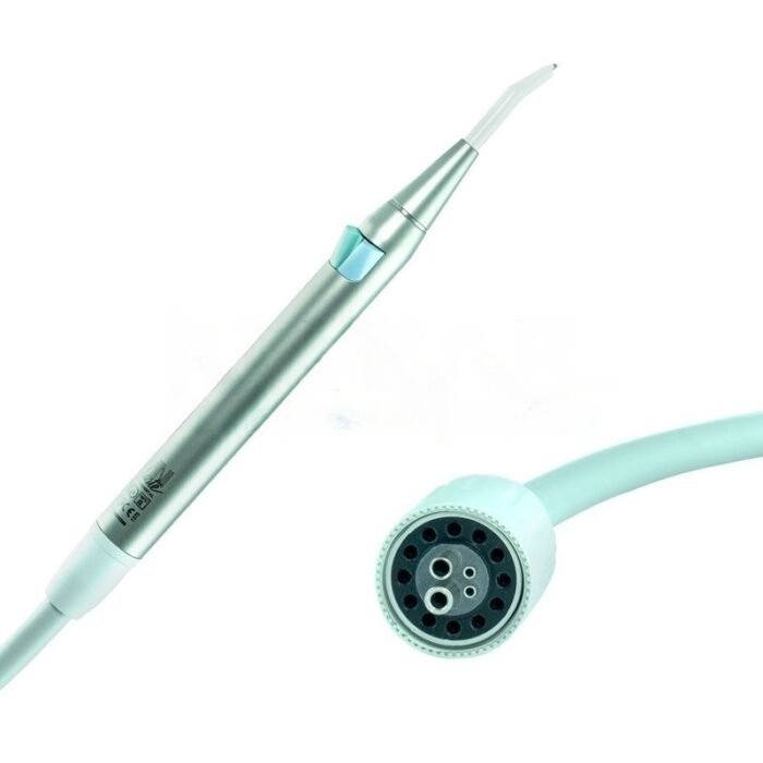 Luzzani Minimate Straight 3F Stahlspritze, KaVo-Anschluss (SERIE 2), 135 cm, grau – Bild 1
