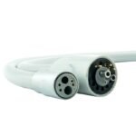 Manguera turbina Midwest 4, 6 orificios con luz TKD para E30, E50TM, E70TN, E80TM y 1058 Primus Life (Serie 2), conector KaVo, 120cm, gris medio