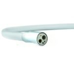 Manguera turbina TKD con luz, 6 orificios, open end, 160cm, gris claro