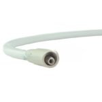 TKD Ultraschallschlauch für EMS Piezon ohne Licht, offenes Ende, 200cm, ∅9mm, hellgrau