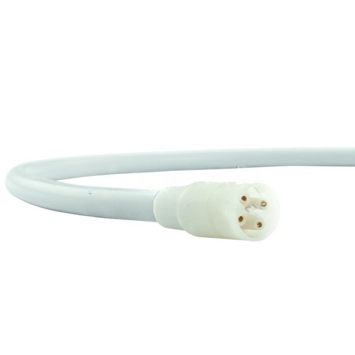 Mangueira ultrassónica TKD para EMS Piezon com luz, extremidade aberta, 200 cm x 9 mm de diâmetro, cinzento claro - Image 1