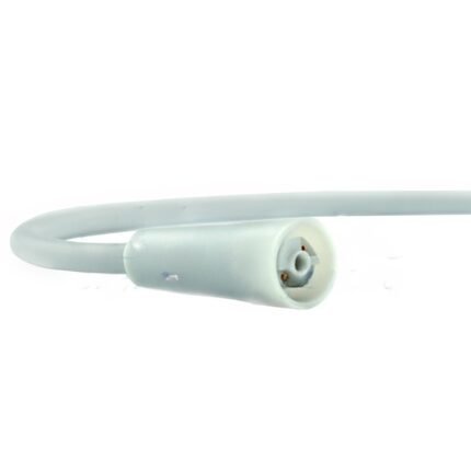 Mangueira de ultrassons TKD para Satelec Newtron/Suprasson com luz, extremidade aberta, 200cm x 7mm, cinzento claro