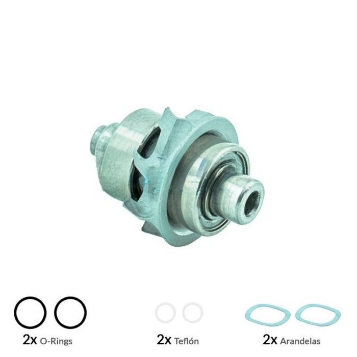 Rotor rm compatible con turbina Sirona T2 Mini (700.000 < S / N < 800.000) y Sirona T3 Mini (700.000 < SN < 800.000) - Imagen 1