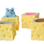 Anti-Stress-Maus mit Käse BADER®️ DENTAL – Bild 2